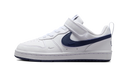Nike Court Borough Low PS White Midnight Navy