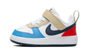 Nike Court Borough Low Recraft White Thunder Blue Light Crimson (TD)