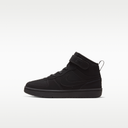 Nike Court Borough Mid 2 PS Triple Black