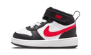 Nike Court Borough Mid 2 White Black University Red (TD)