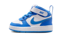 Nike Court Borough Mid 2 White Blue Crystal (TD)