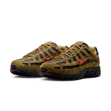 Nike P-6000 Premium Cordura Olive Flak Black Picante Red