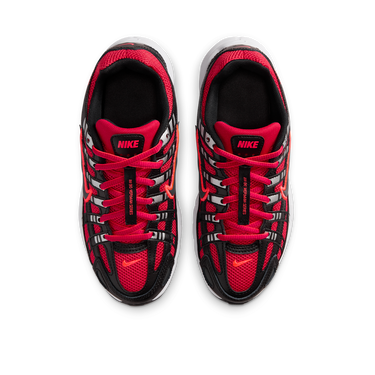 Nike P-6000 University Red Metallic Silver Dark Smoke Grey Black