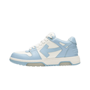 OFF-WHITE OOO Low Out Of Office Calf Leather White Light Blue