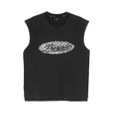 PURPLE BRAND Script Tank Top Black