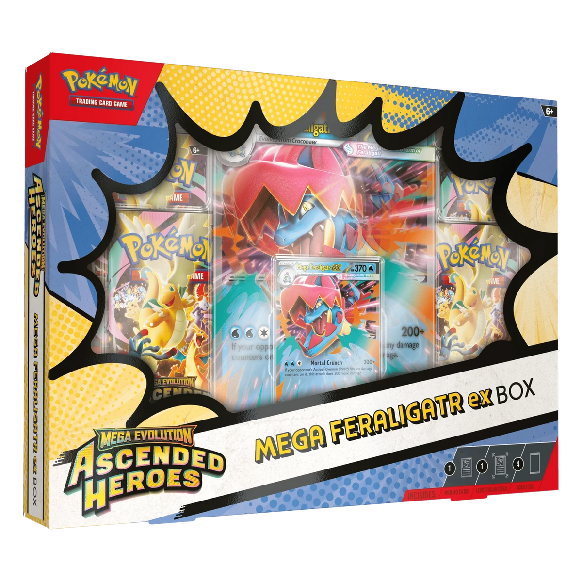 Pokémon TCG Ascended Heroes: Mega Feraligatr ex Box