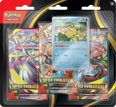 Pokémon TCG Mega Evolution: Psyduck 3-Pack Blister