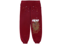Sp5der Logo Sweatpant Maroon