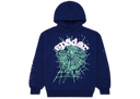 Sp5der OG Web Hoodie Navy
