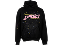 Sp5der P*NK Hoodie Black