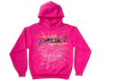 Sp5der P*NK Hoodie Pink