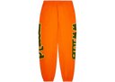 Sp5der World Beluga Sweatpants Orange