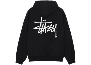 Stussy Basic Stussy Zip Hoodie Black