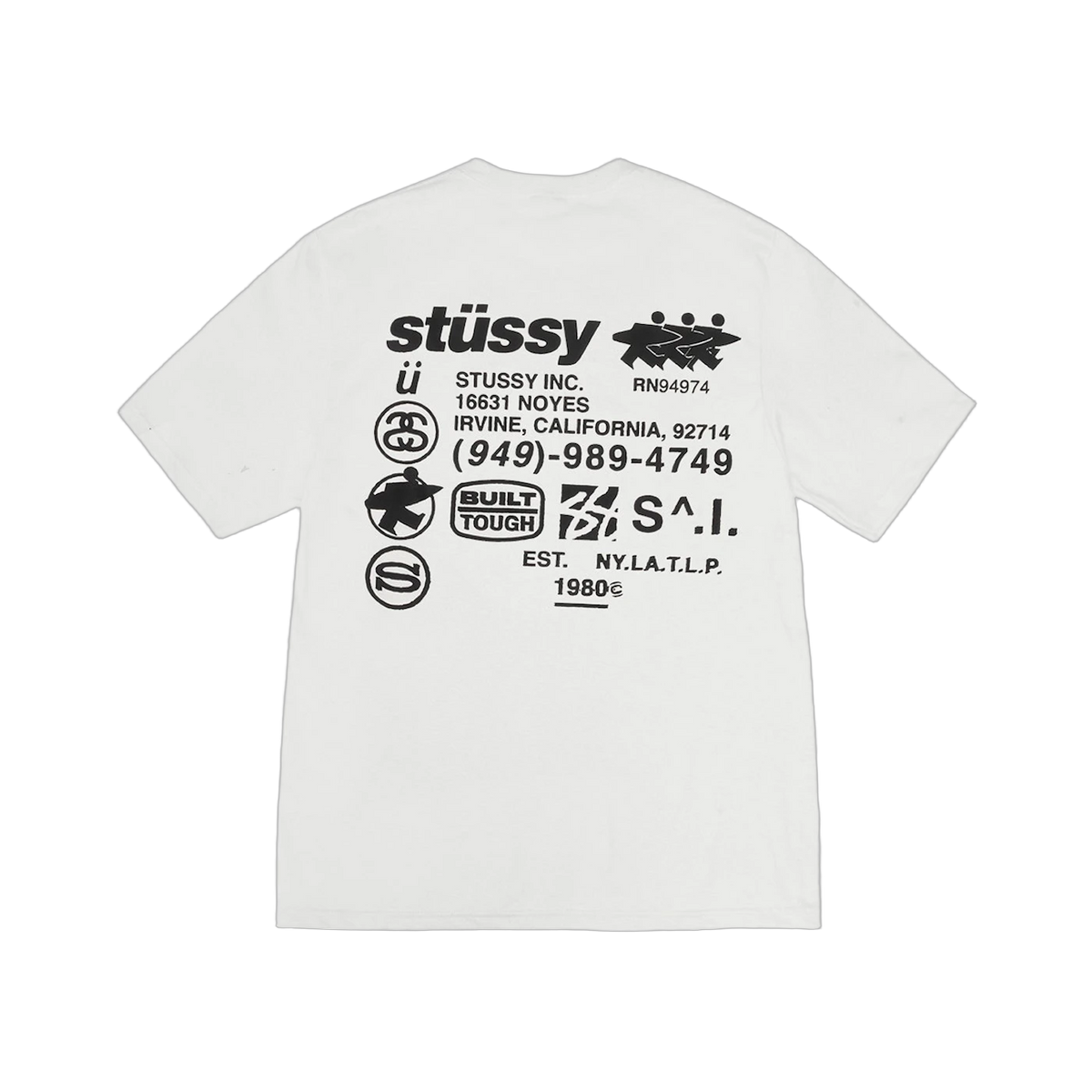 Stussy DNA Pigment Dyed T-Shirt Natural
