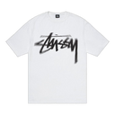 Stussy Dizzy Stock T-Shirt White