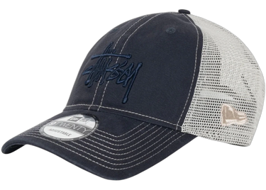Stussy New Era 9Twenty Tonal Basic Trucker Deep Navy
