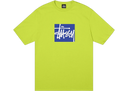 Stussy Stock Box T-Shirt Keylime