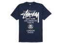 Stussy World Tour T-shirt Navy