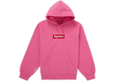 Supreme Box Logo Hooded Sweatshirt (FW25) Magenta