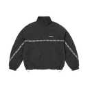 Supreme Logo Taping Track Jacket Black