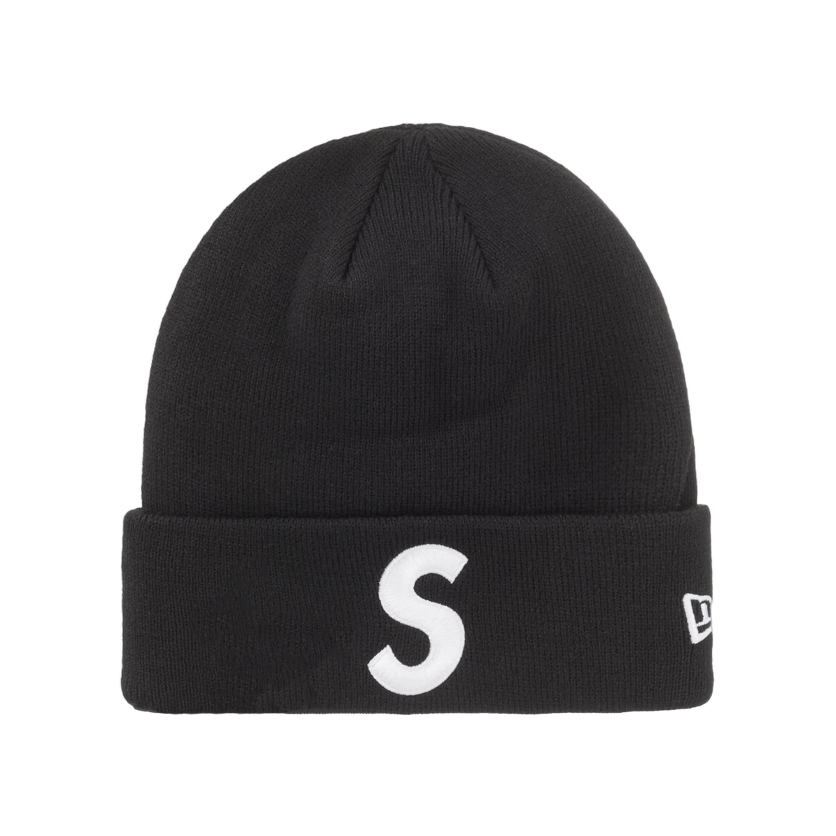 Supreme New Era S Logo Beanie (FW24) Black