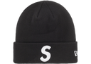 Supreme New Era S Logo Beanie (FW24) Black