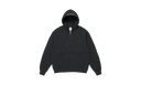 Supreme x Air Jordan Zip Up Hooded Sweatshirt Black