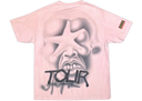 Travis Scott Utopia Circus Maximus Pink Star T-Shirt Pink