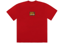 Travis Scott x McDonald's Sesame Inv III T-Shirt Red