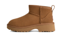UGG Classic Ultra Mini New Heights Boot Chestnut (Kids)