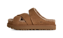 UGG Greenport Cross Strap Slide Chestnut