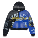 Vale Forever Bipolar Big Zip Up Hoodie Grey