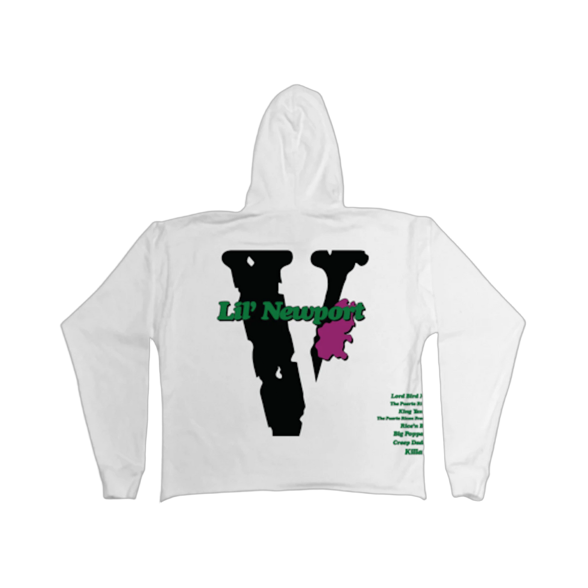 Vlone Yams Day Lil Newport Hoodie White