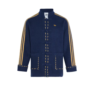 Adidas Originals Chinese New Year FW25 Knit Jacket Navy Blue