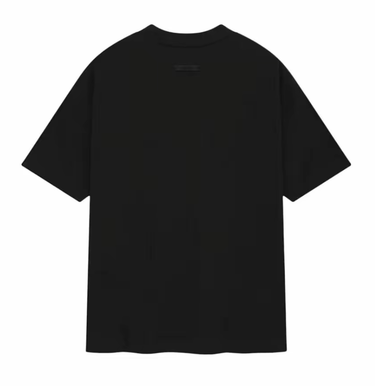 Fear of God Essentials SS25 NBA Tee Vintage Black Grey Logo (Oversized)