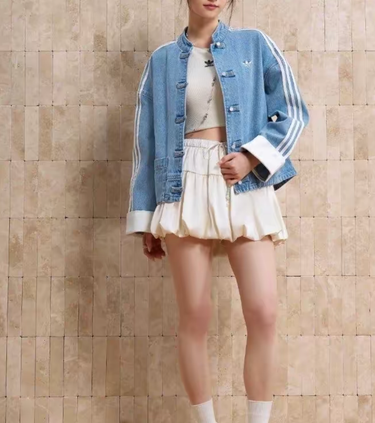 Adidas Originals SS26 New Chinese Denim Jacket (W)