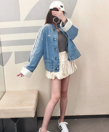 Adidas Originals SS26 New Chinese Denim Jacket (W)