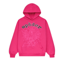 Sp5der Legacy Hoodie 'Pink/Black'