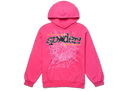 Sp5der P*NK V2 Hoodie Pink
