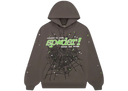 Sp5der Punk V2 Hoodie Slate Grey