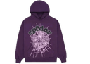 Sp5der Web Hoodie Purple