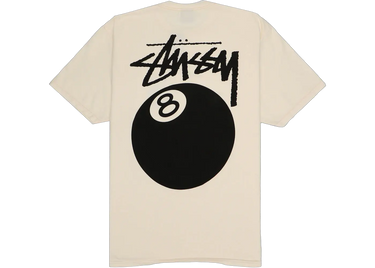 Stussy 8 Ball Pigment Dyed Tee Natural