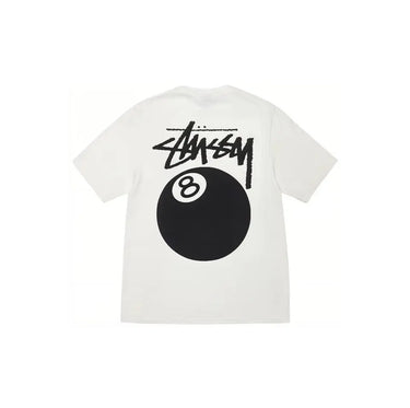 Stussy 8 Ball Pigment Dyed Tee SS24 White Next Step