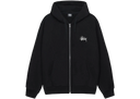 Stussy Basic Stussy Zip Hoodie Black