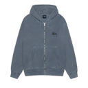Stussy Basic Zip Hoodie Pigment Dyed Navy