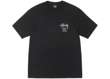 Stussy Classic Gear Pigment Dyed Tee Black