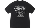 Stussy Classic Gear Pigment Dyed Tee Black