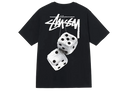 Stussy Fuzzy Dice Tee Black