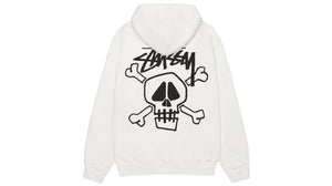 Stussy Pigment Dyed Skull Bones Hoodie Black