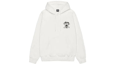 Stussy Pigment Dyed Skull Bones Hoodie Black Next Step